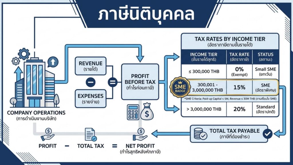 ภาษีนิติบุคคล คืออะไร