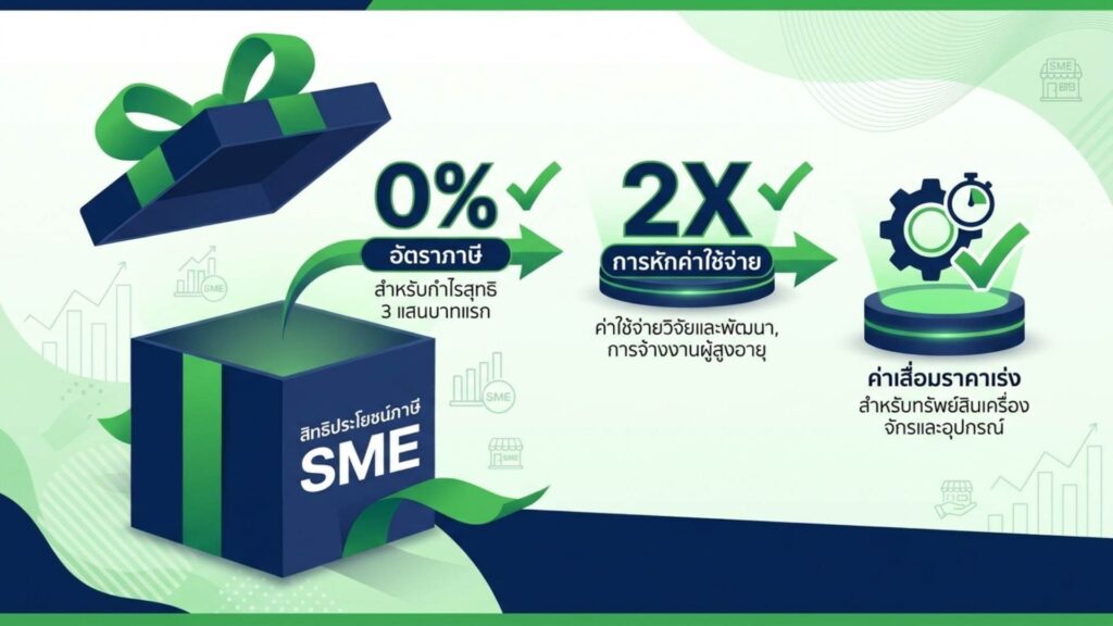 สิทธิประโยชน์ทางภาษี SME